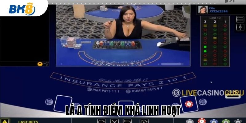 Lá A tính điểm khá linh hoạt