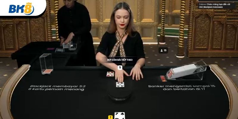 Người chơi cần chọn bàn để cược 