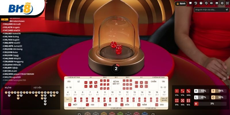 Người chơi cần chọn cửa trong thời gian quy định 