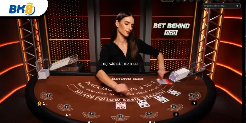 Xì Dách BK8 là game chơi quen thuộc 